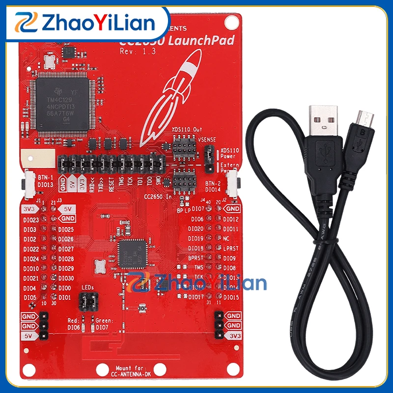 For LAUNCHXL-CC2650 TI 2.4GHz Multi Protocol Wireless Microcontroller Embedded Prototype Demo Board