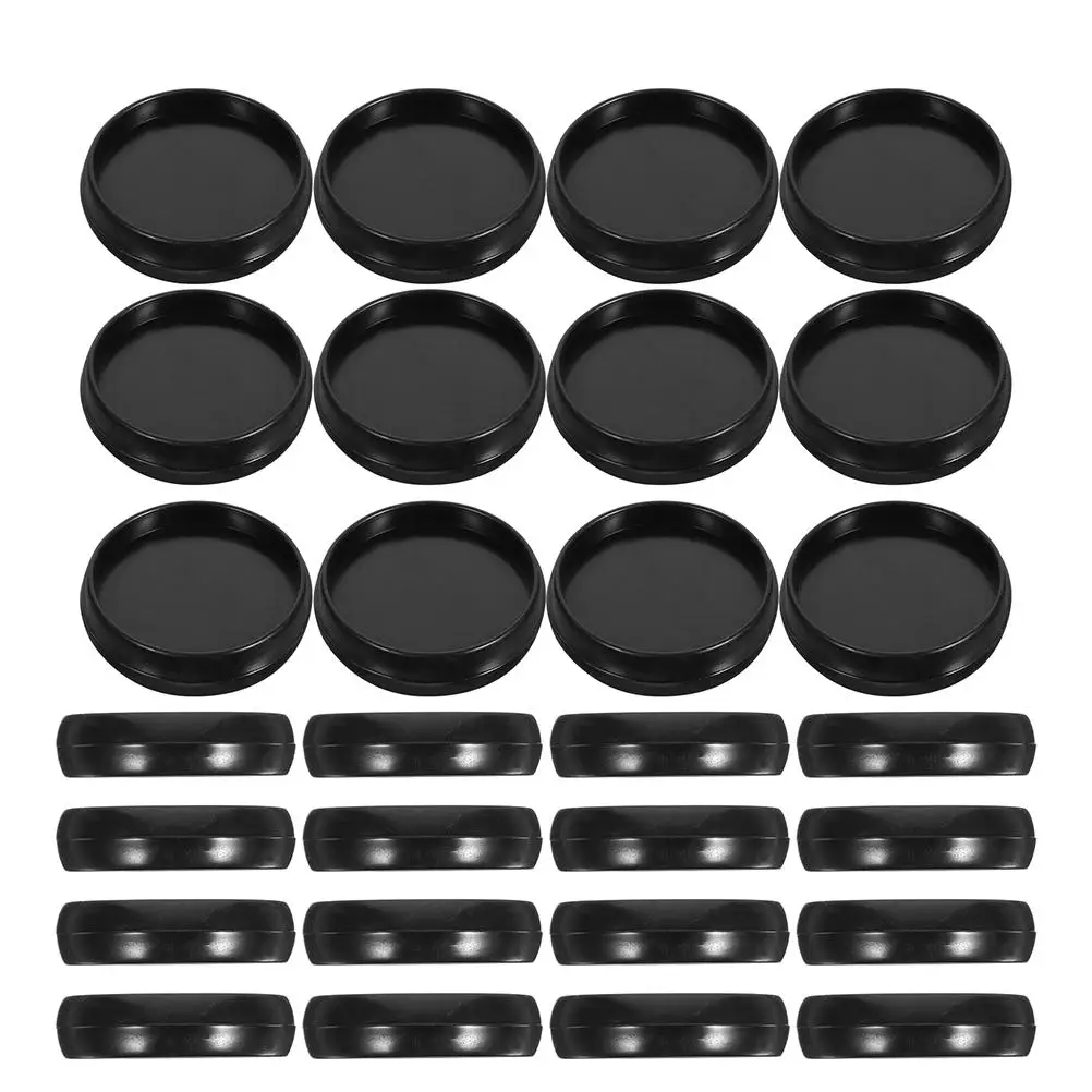 

100 Pcs Binder Discs Album Binding Buckle Small Mushroom Plastic Photo Loose Leaf Disc Bound Notebook Office Supplies