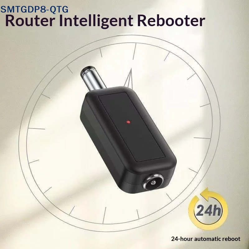 MEW 1/3/5Pcs 24H Automatic Power Off Reset Tool DC WiFi Auto Reboot Router 5.5x2.1mm Restart Control Line 5V-24V