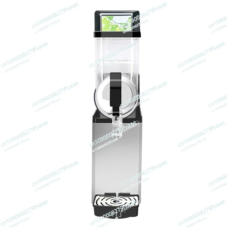 Smoothie Machine 2 Tanks 15L Slushy Maker Slushie Ice Making Machine  Drink Slush Machine for Commercial Food