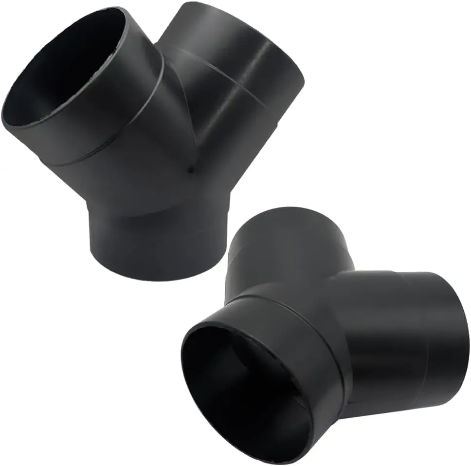 

Автомобильный обогреватель, теплый 3-ходовой, 75 мм, Y-образный разъем воздуховода, черный пластик, 2 шт.