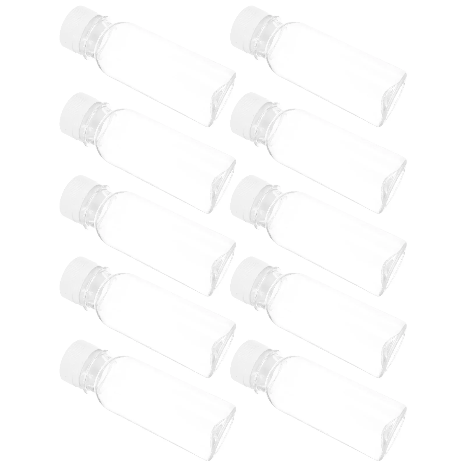 

10 Pcs Glass Bottle Milk Baby Juicer Machines The Pet Reusable Bottles Drink Accessory