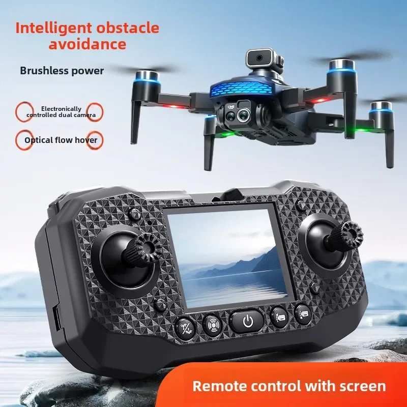 Aerial camera drone with screen control optical flow obstacle avoidance aircraft