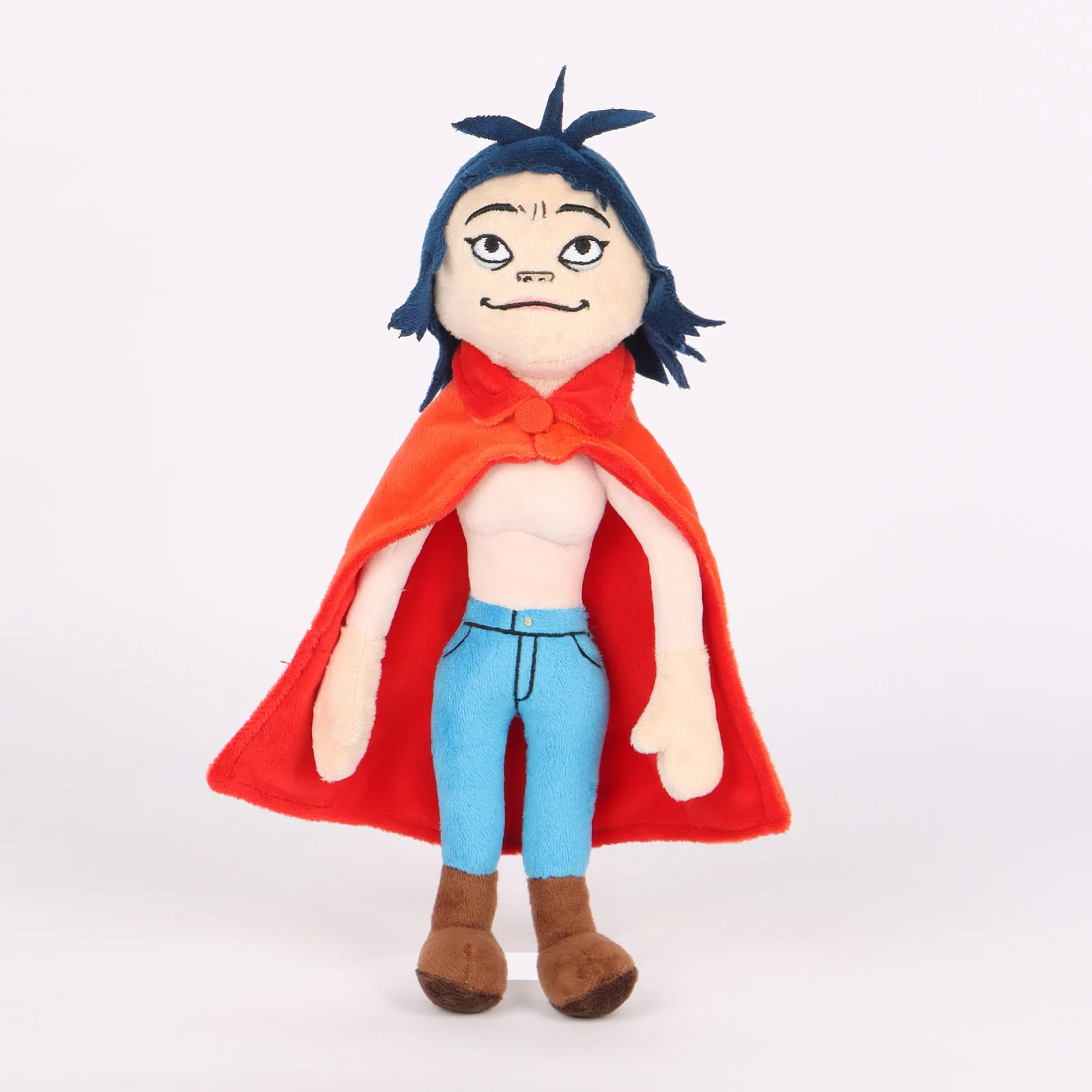 New Anime Gorillaz Noodle Murdoc Plush Doll 30cm Cartoon Street Fighter Russell 2D Plushie Cute Soft Stuffed Toy Kids Gifts