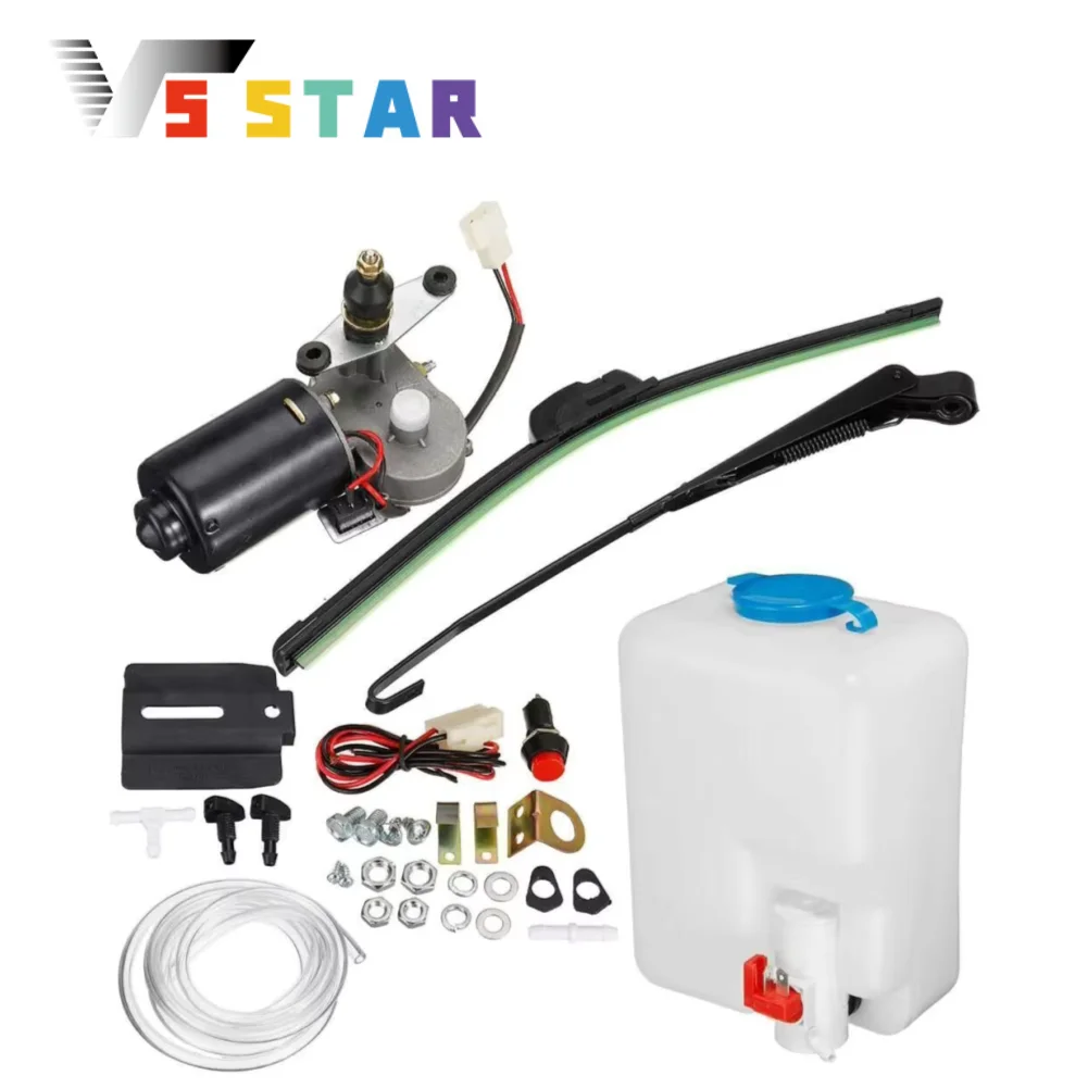 

High Quality 12V UTV Electric Windshield Wiper Motor Kit For Polaris Ranger 570 800 900 1000 RZR 800 900 1000 XP WM-0270
