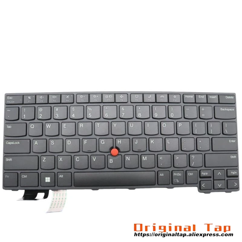 US English Keyboard for Lenovo Thinkpad T14 P14s L14 Gen3 Gen4 G3 G4 5N21D68008 5N21D68197 5N21D682715N21D68123 5N21D68302 5N21D