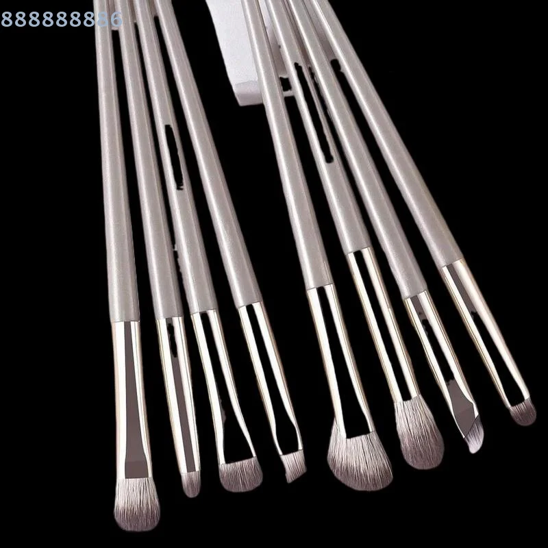 مجموعة فرش مكياج للعيون مكونة من 8 قطع، فرشاة ظل العيون التفصيلية، فرشاة مكياج فائقة النعومة لظلال العيون والكحل