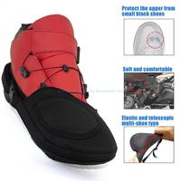 L5BC Adventure Riding Motorcycle Gear Shifts Shoe Protector Breathable & Secure Cover