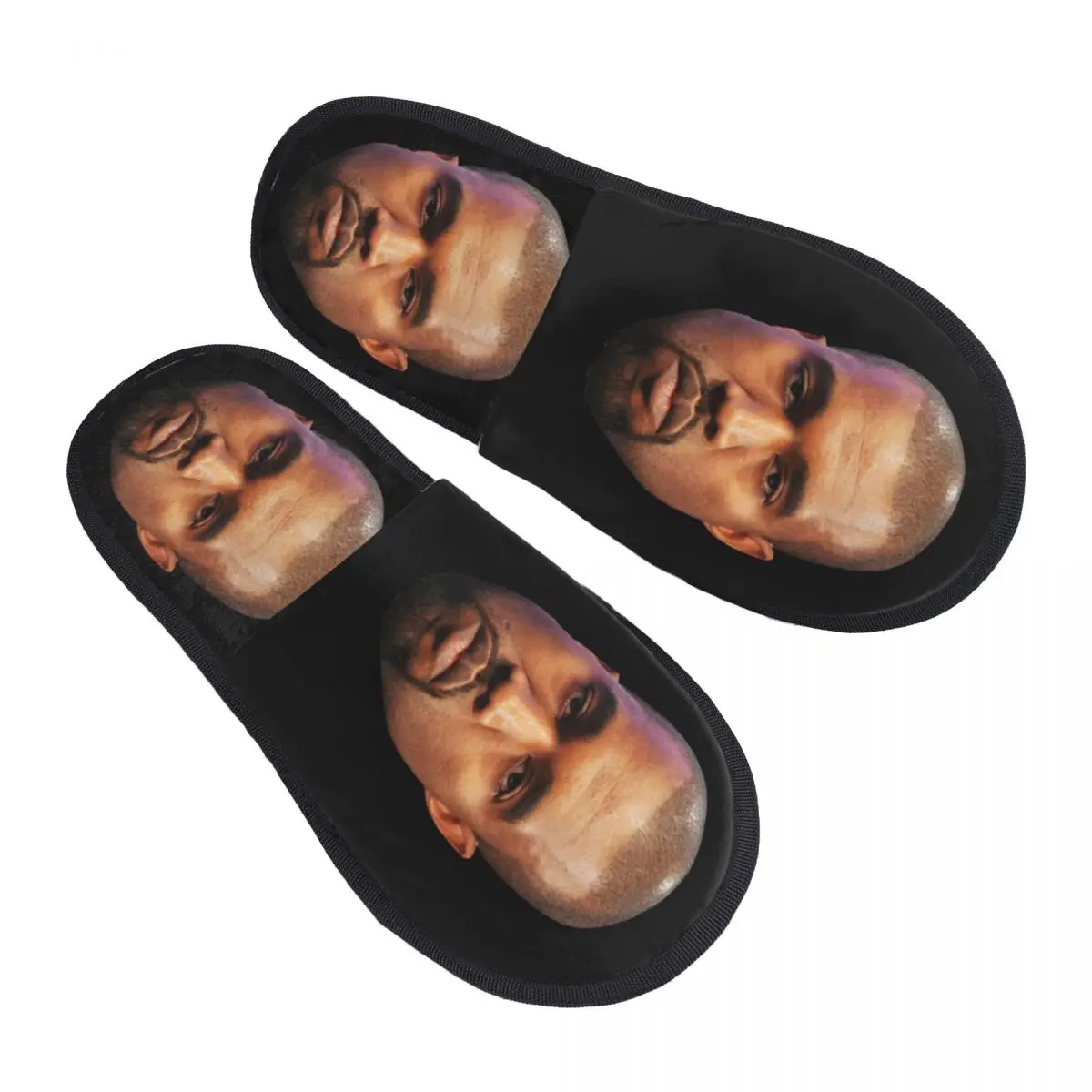 

Пользовательские Kanye West забавные мем удобные тапочки с эффектом памяти женские спа-домашние туфли