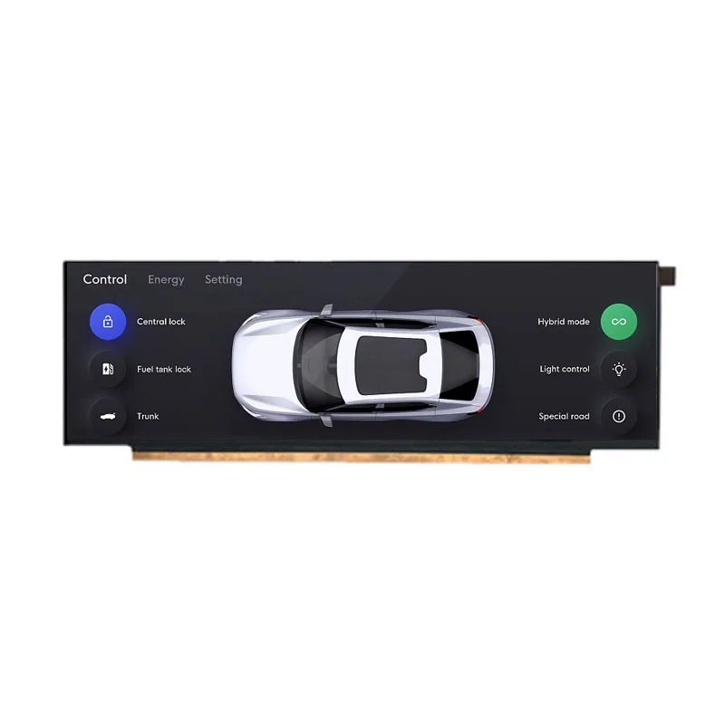 NV140XTM-N52 14 Inch 3840×1100 Resolution Slim Stretched Bar LCD Display 4K ADS Screen eDP 30 Pins Type-C Audio Controller Board