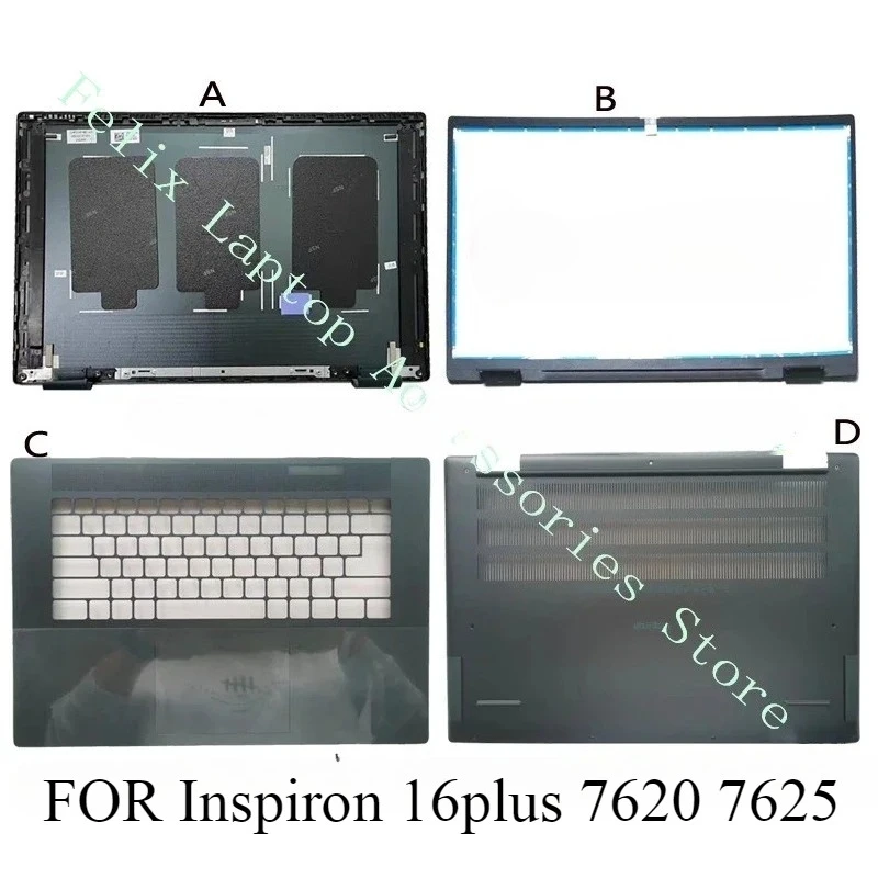 

New FOR Inspiron 16plus 7620 7625 Laptop LCD Back Cover/Front Cover/Palm Rest/Bottom Cover/ Keyboard/Top Cover