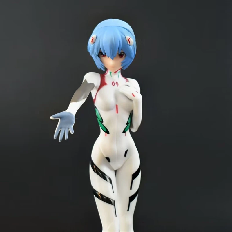 18cm Neon Genesis Evangelion Anime Figure EVA Short Hair Rei Ayanami Action Figure Asuka Figurine PVC Collection Model Doll Toys