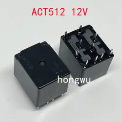 100% Original New 2PCS/ ACT512  DC12V  relay  black  20A 10pins