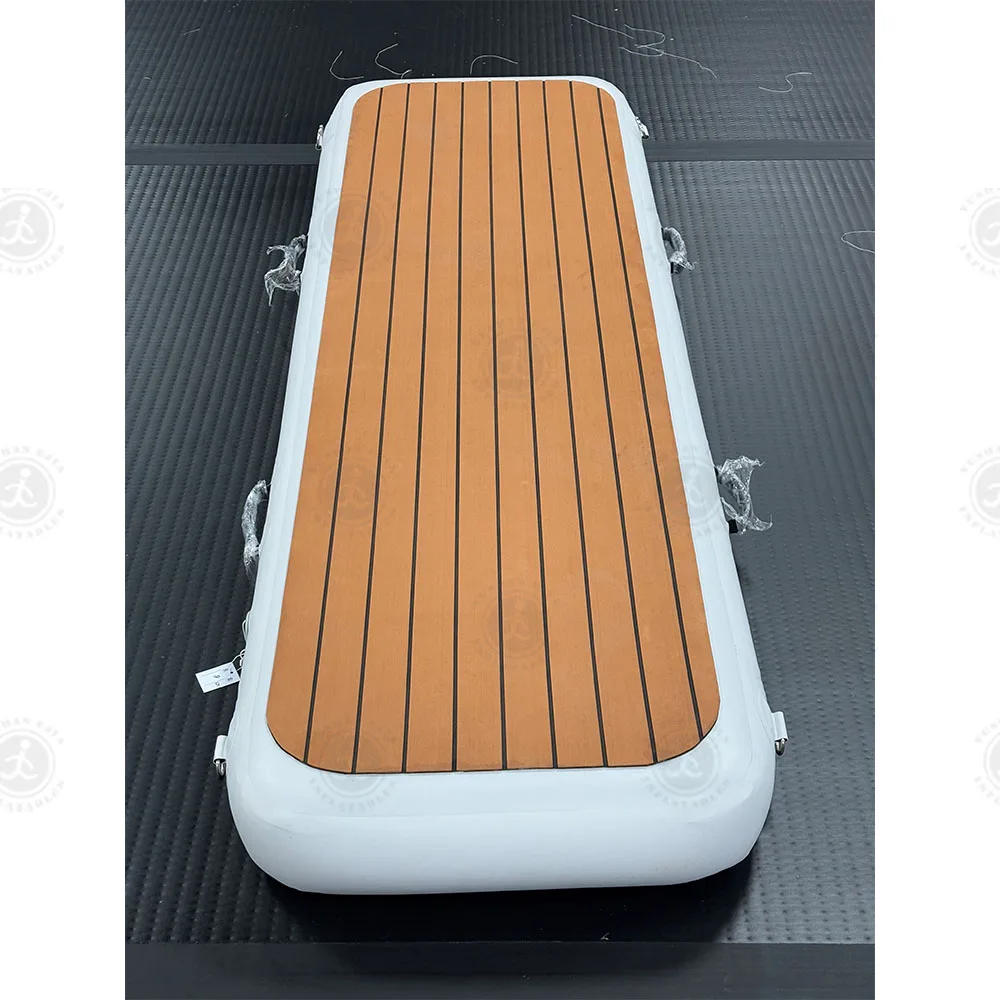 

Popular Style Customized Inflatable Floating Dock Yacht Island Floating Platform