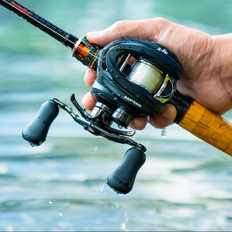 KastKing Genuine Baitcasting Reel Spool Titanium Alloy Lightweight Long Casting Micro Fishing Stream For Bass Perch Angling