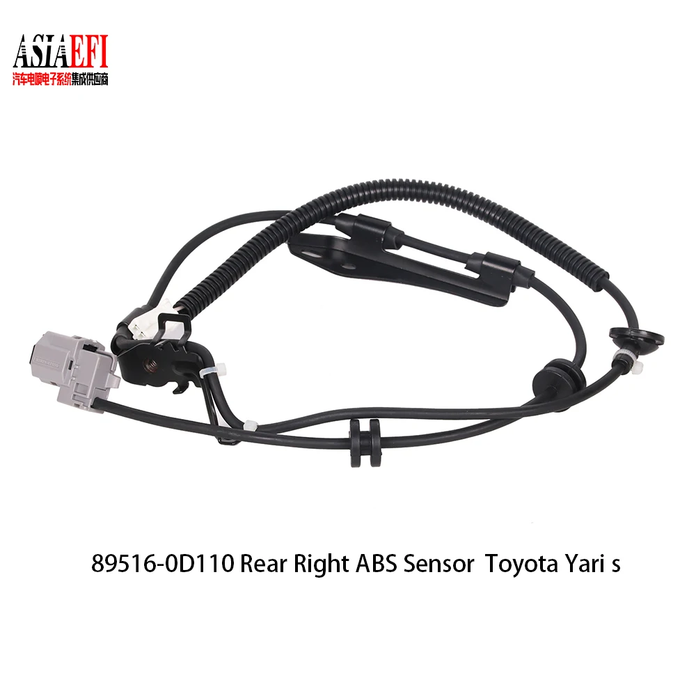 

high quality Rear Right 89516-0D110 ABS Sensor Wheel Speed Sensor For Toyota Vios/Yaris 2008-2012 895160D110