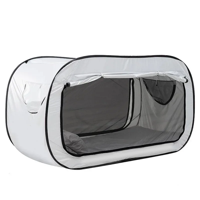 Portable Folding Privacy Tent Pop up 3-Second Setup Lightweight Camp Pop Bed Tent with Mosquito Net