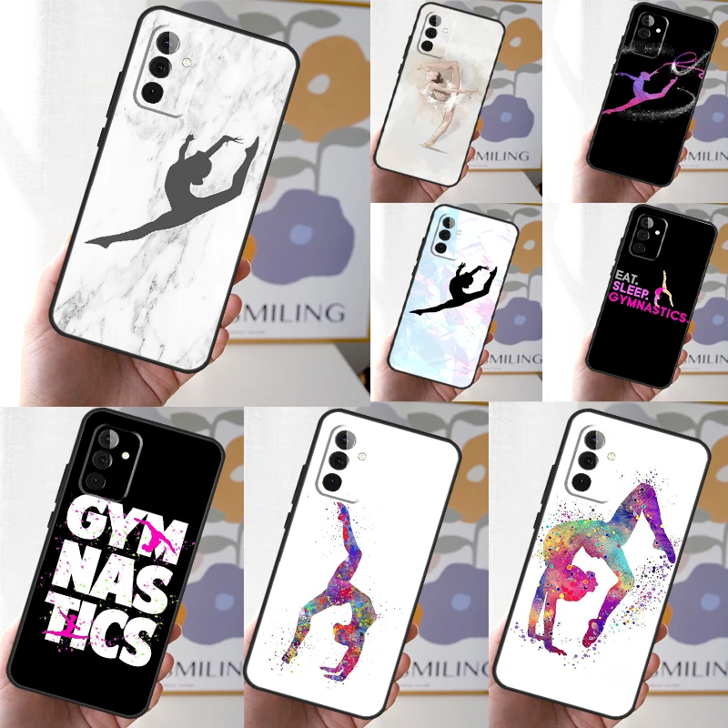 Love Gymnastics Phone Case For Samsung Galaxy A54 A34 A14 A15 A25 A35 A55 A53 A33 A13 A52 A32 A12 A51 A71