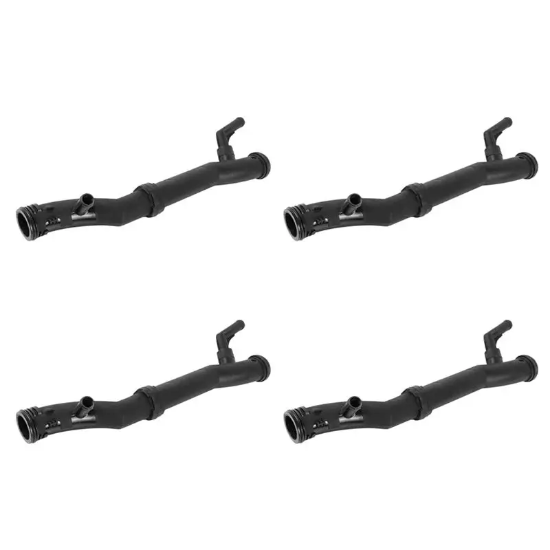 

4X 03C121065F Engine Cooling System Water Coolant Flange Pipe Fits For VW Golf Tiguan Sharan Car Accessories