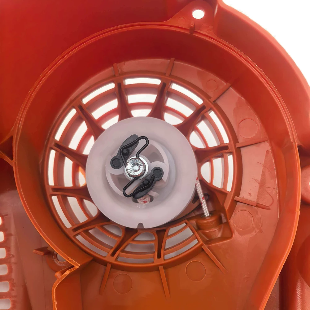 Rewind Starter For BG56 For BG86 Series: Reliable Replacement For Easy Starts Lawn Mower Engine Motor Replacement Part