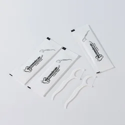100 Teile/paket Einzeln Verpackt Zahnseide Hotel Reise Familie Verwenden Zähne Fleck Reinigung Dental Flosser Mundhygiene Zahnstocher
