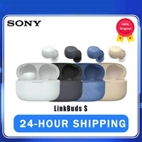 Sony LinkBuds S Truly Wireless Noise Cancellation Earbuds Hi-Res Audio & 360 Reality Audio Up to 20Hrs IPX4 Earphones WF-LS900N