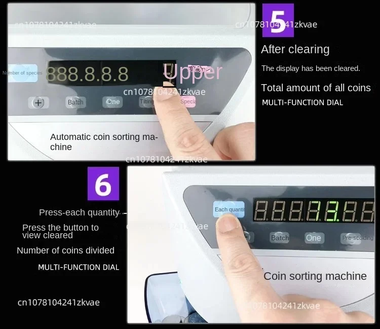 Machine à Comptage de Pièces de Monnaie Japonaise, Thaïlandaise, Baht, Kentucky
