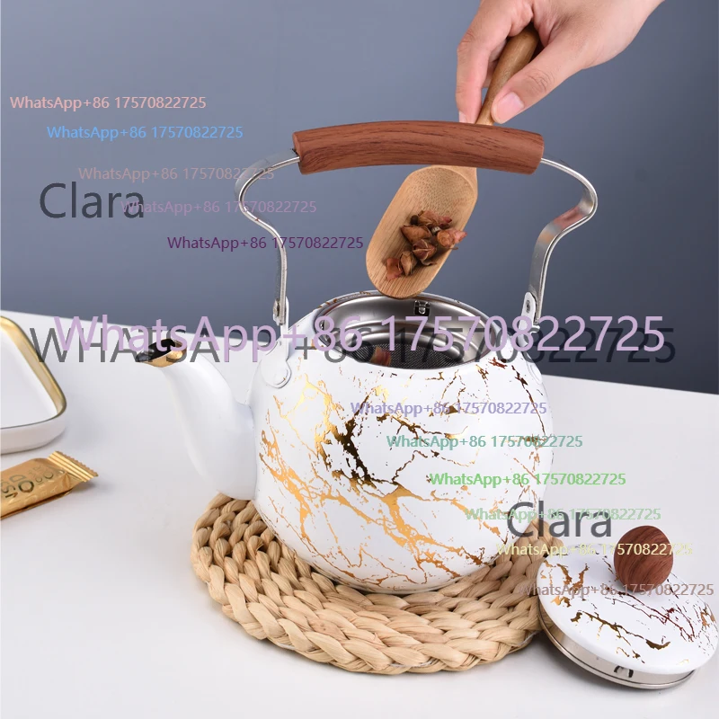 Clara Tools StoreNew product launched 2022 por   1000ml stainless steel teapot for saleClara Tools Store