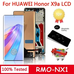 6.67“New For Huawei Honor X9a LCD Display Screen Touch Digitizer For Honor X9A RMO-NX1 LCD With Frame