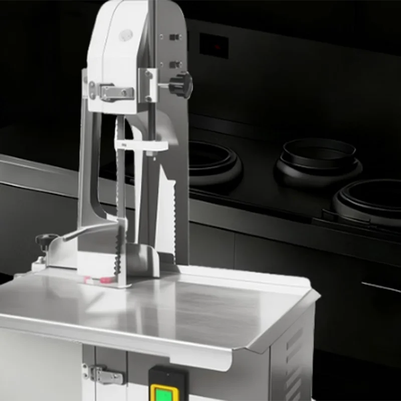 New Commercial Automatic Multi-Functional Meat Cutter Bone Saw   Machine with Engine 220V 110V Frozen Chicken Beef Farm Use