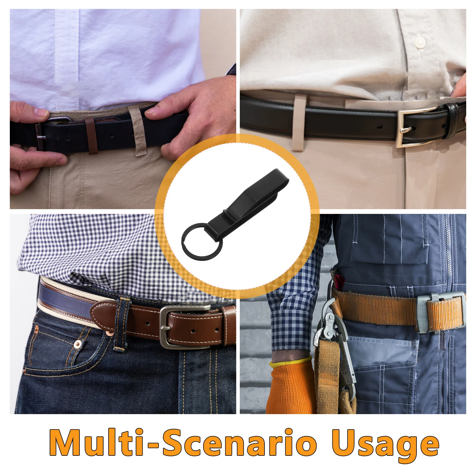 Key Chain Clip Belt for Keys Ring Clips Keychain Accessories Tool Holder Hook Keyring