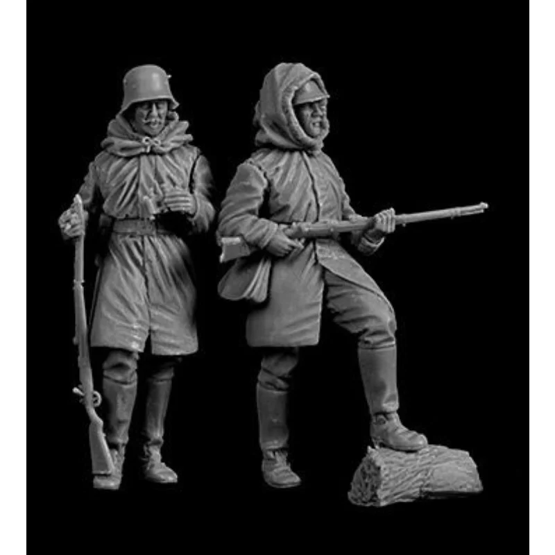 

1/35 Scale Die-cast Resin Figure Soldier Suit Model Assembly Kit Diorama Assembly Model Unpainted