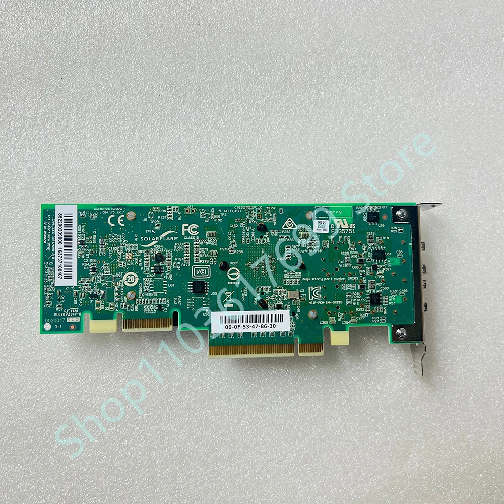 

Двухпортовая сетевая карта X2522 SFN8522 с высокой производительностью и низкой задержкой 10 ГБ