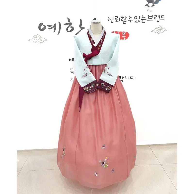 Korean Hanbok Korea Imported FabricMother Hanbok Korean Traditional Clothing Korean Fashion Clothing   Femme