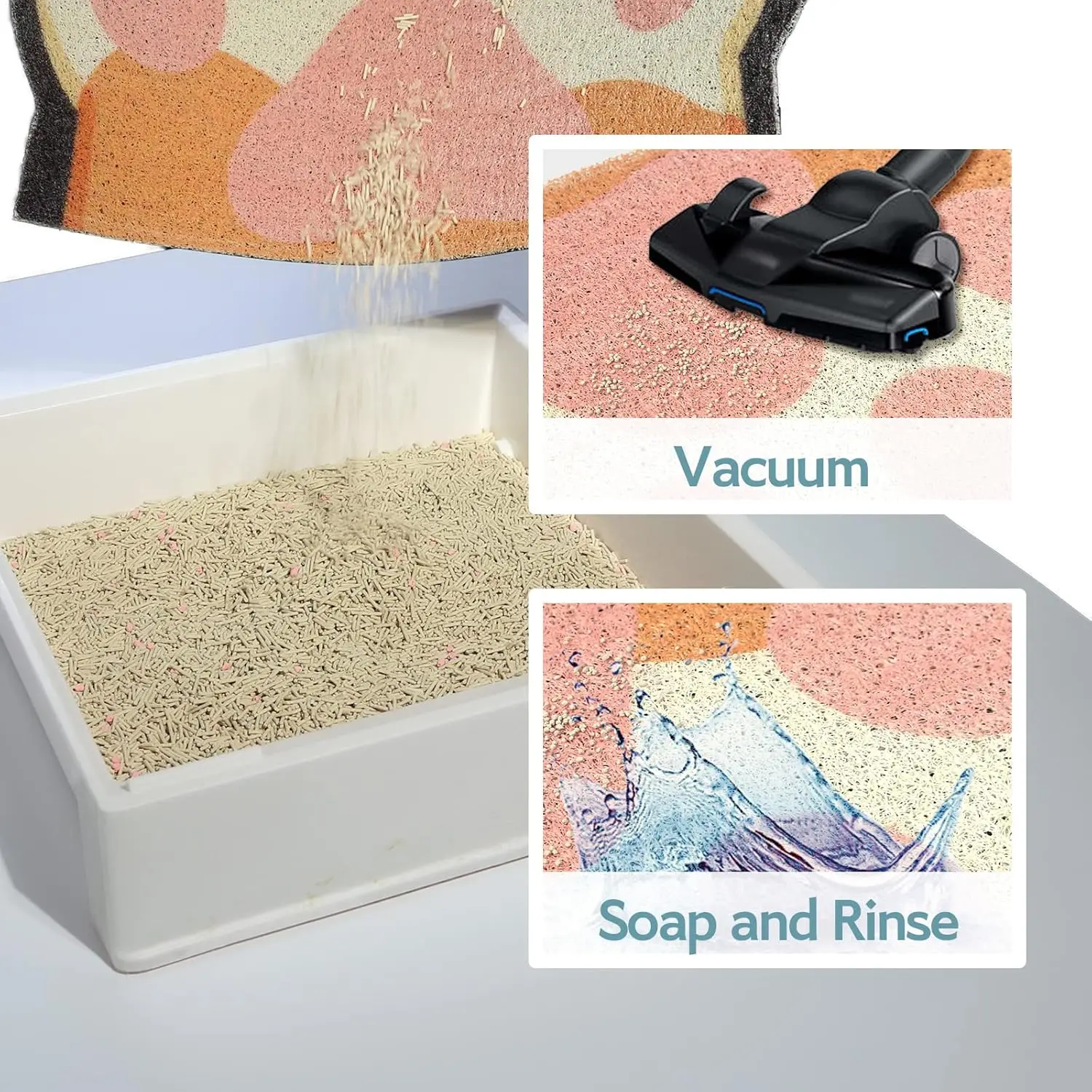 Thumbnail 4 - #55 Latest Cat Litter Box Mats Offers