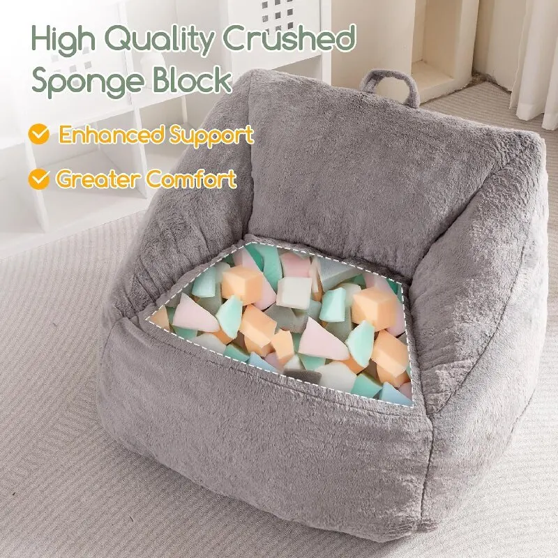 Children Adult Sofa Soft Support Lazy Sofa Living Room Bedroom Office Bean Bag Sofa