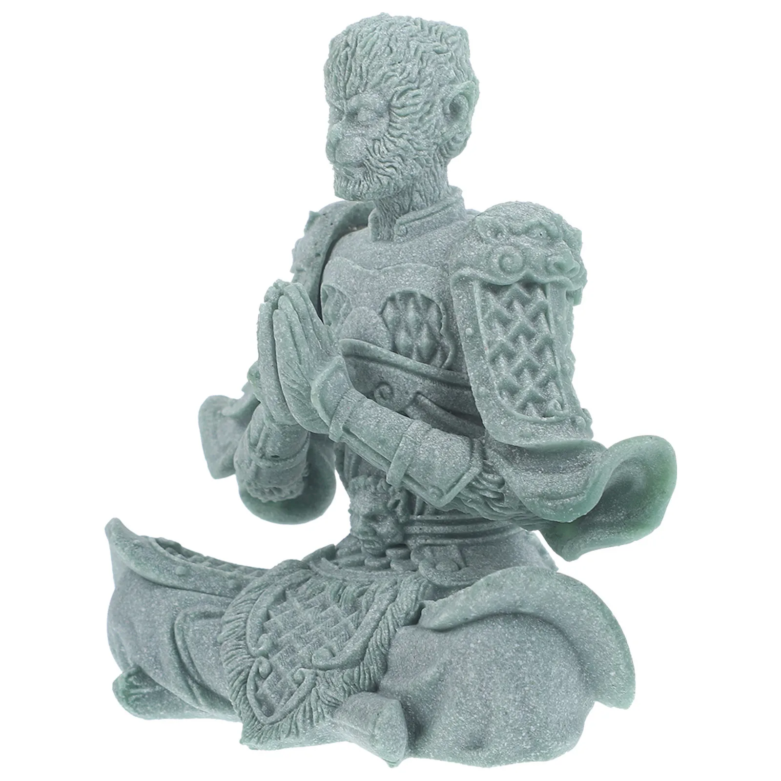 

Monkey Tea Pet Sandstone Small Decor for Home Office Desktop Tabletop Decoration Indoor Zen Garden Accessory