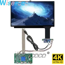 13.3 inch 3840*2160 IPS 4K LCD Panel Display With Capacitive Touch Screen Digitizer + 2 EDP 40PIN Driver Board LP133UD1-SPA1
