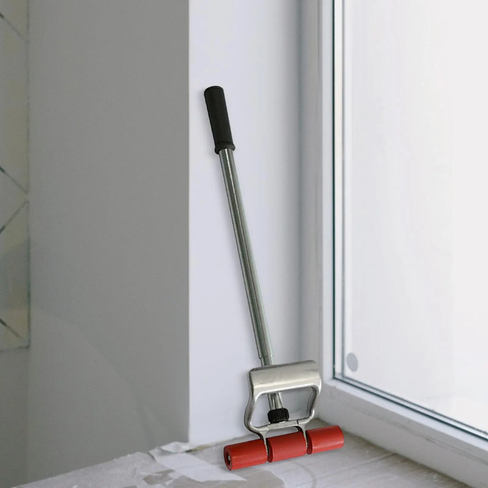

Extension Telescoping Pole With Extendable 17 To 21 Inch Handle Paint And Tile Linoleum Roller For Vinyl Flooring Walls