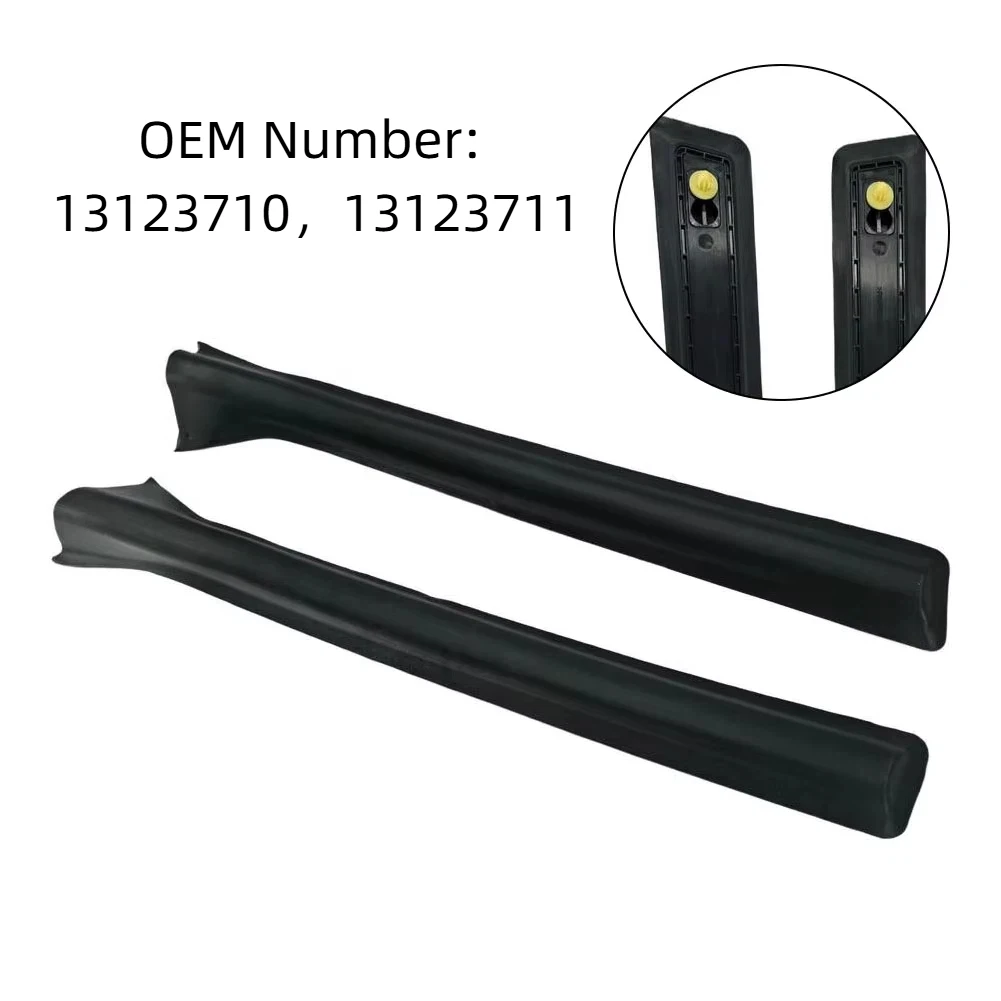Left and Right B Pillar Cover for For OPEL Astra H and For VAUXHALL Astra H 2004 2010 ABS Material Replacement Parts