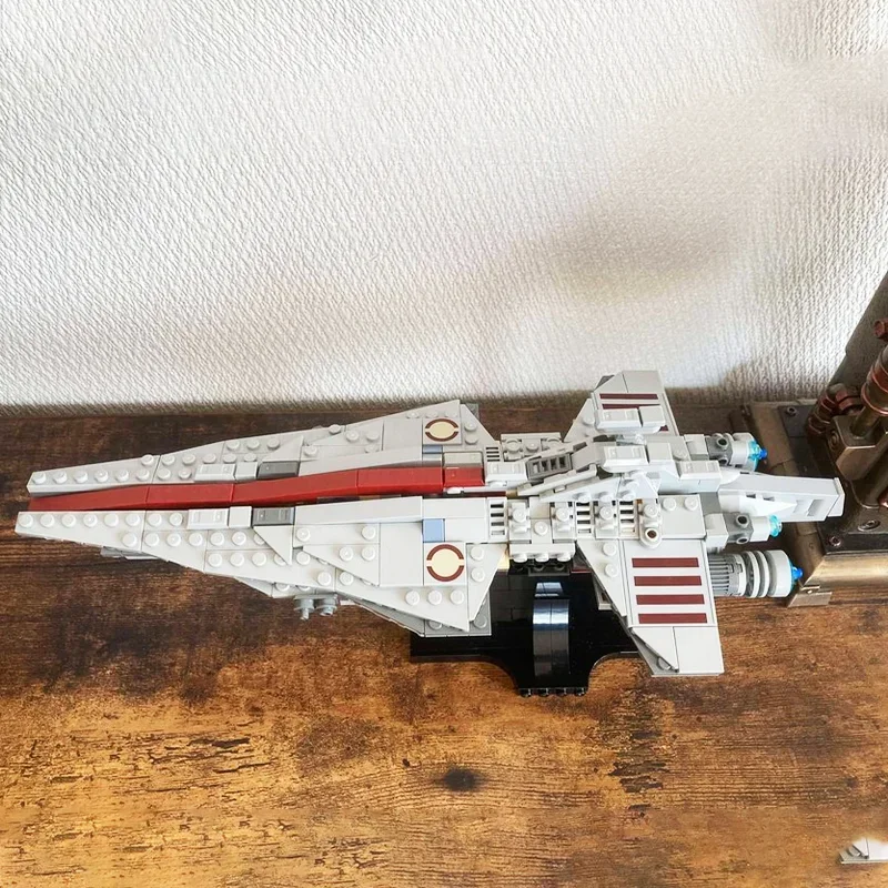 

414 шт., Star Battle Venator-Class, звездный разрушитель, миди-масштаб Moc, коллекционное издание, строительные блоки | Обучающие и демонстрирующие игрушки в подарок