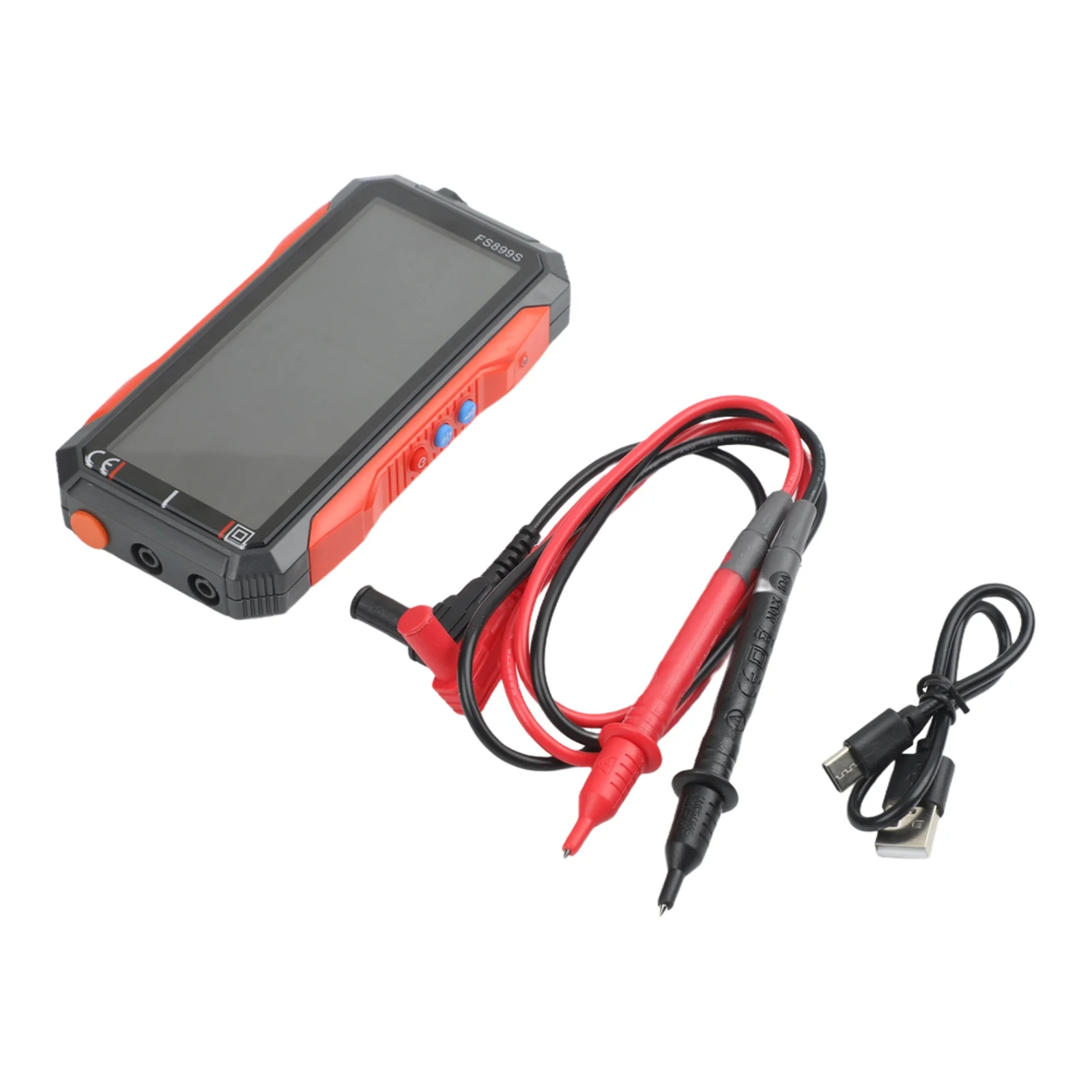

FS899S Digital Multimeter with For Rechargeable Battery Large LCD Display Voice Broadcast and Auto Power Off Function