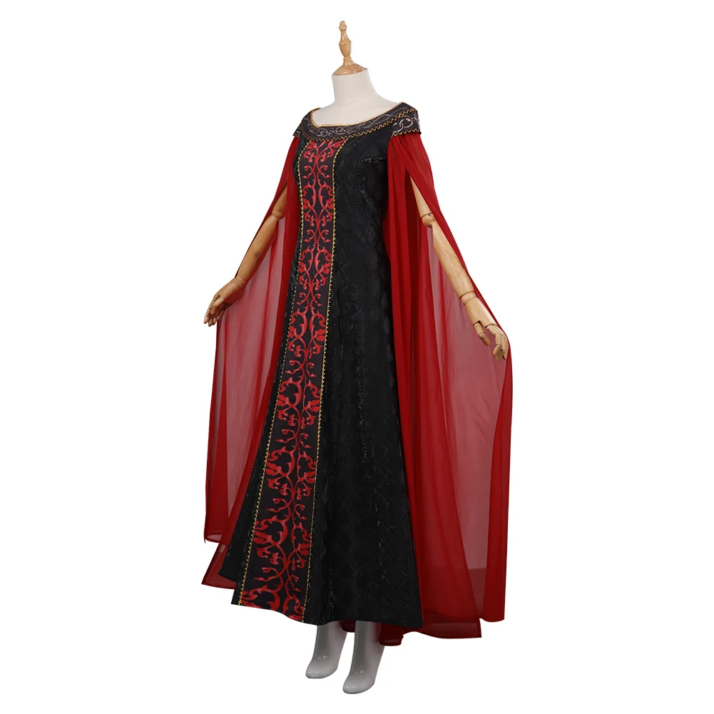 Medieval Princess Rhaenys Cosplay Fantasy Dress TV Dragon One Family Costume Disguise Women Roleplay Fantasia Outfits Female