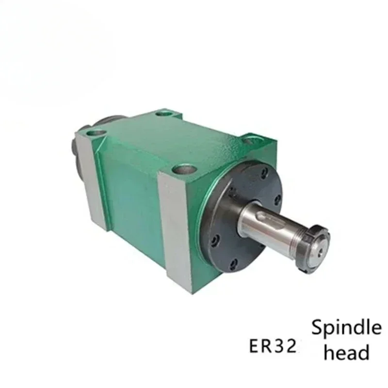 

ER20/ER25/ER32 Power Head Lathe Spindle Head Boring Milling Grinding Head Cutting Milling Groove Drilling Tapping