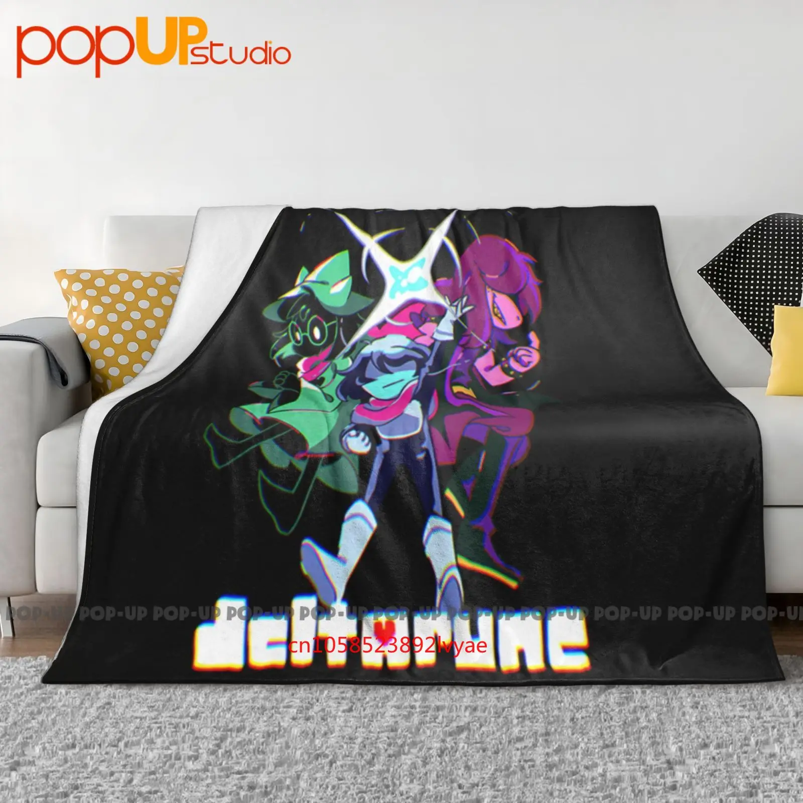 Deltarune Ultra-Soft Blanket Quilt Winter Sofa Cover Bed Covers