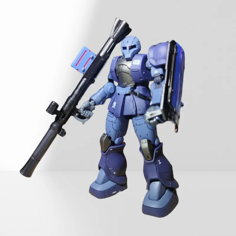 GTO HG 1/144 MS-05 ZakuⅠ 블랙 트라이 스타 Mech 조립 모델 키트 액션 피규어 데스크탑 장식 인형 어린이 장난감 선물