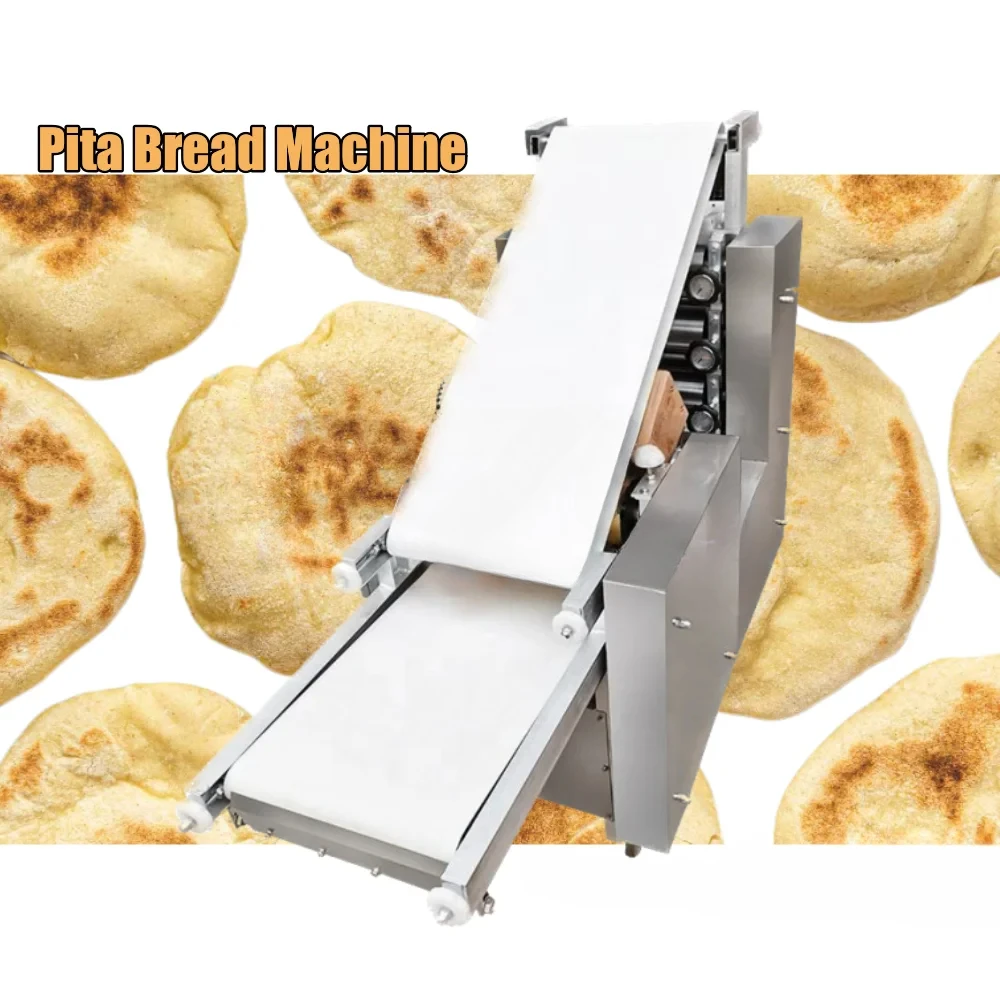 

Fully Automatic Lebanese Arabic Pita Bread Machine Sell New Shawarma Lavash Naan Chapati Roti Make Maker