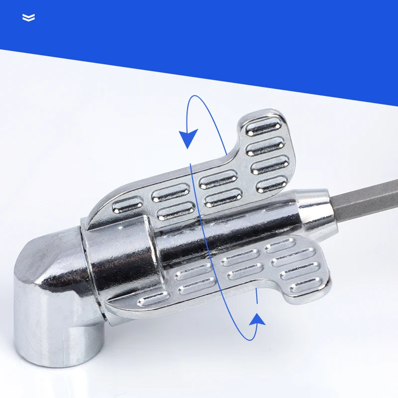 Right Angle Drill Attachment,105 Degree Right Angle Drill Bit Adapter,Angled Screwdriver for Tight Space (LONG&SHORT)-Silver