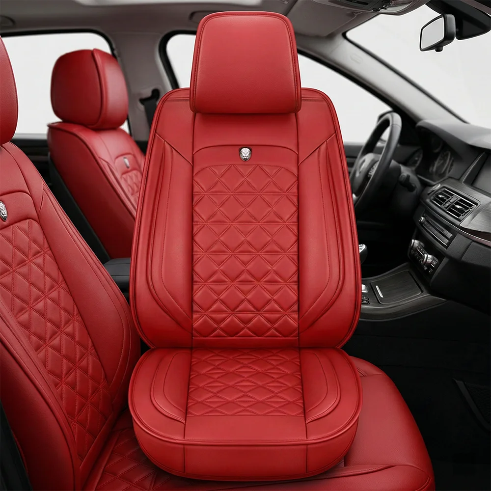 Funda Universal Roja para Asiento de Coche para Renault Clio, Megane, Duster, Captur, Laguna, Kadjar, Scenic, Koleos, Fluence, Accesorios Interiores para Auto