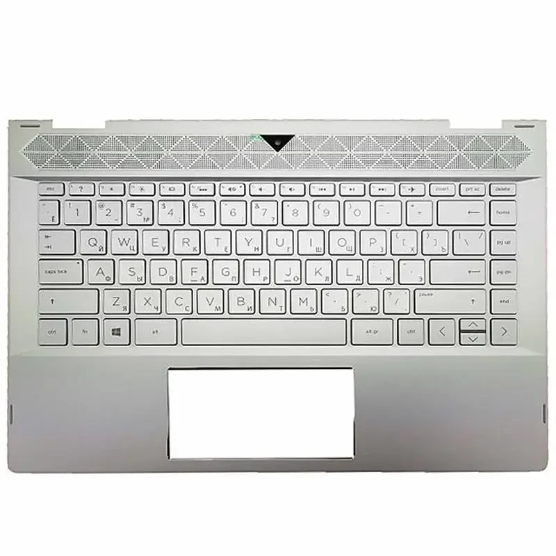 New Original For HP Pavilion X360 14-CD 14T-CD 14M-CD Laptop Palmrest Upper Case US Backlit keyboard TPN-W131 Silver